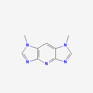 6,10-dimethyl-2,4,6,10,12-pentazatricyclo[7.3.0.03,7]dodeca-1,3(7),4,8,11-pentaene