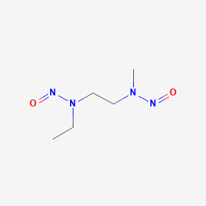 n-Ethyl-n'-methyl-n,n'-dinitrosoethane-1,2-diamine