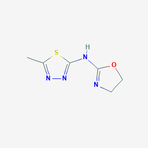 2-(5-Methyl-1,3,4-thiadiazol-2-ylamino)-2-oxazoline