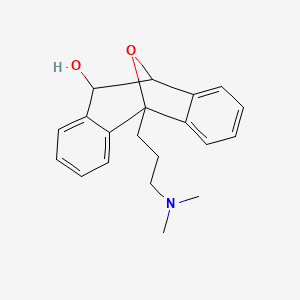 5-(3-(Dimethylamino)propyl)-10,11-dihydro-5H-5,10-epoxydibenzo(a,d)(7)annulen-11-ol