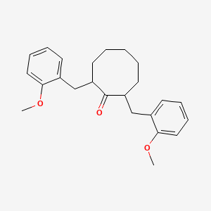 2,8-Bis(2-methoxybenzyl)cyclooctanone