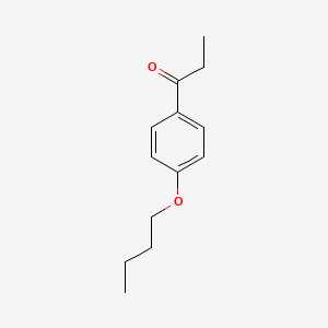 molecular formula C13H18O2 B1280437 1-(4-丁氧基苯基)丙酮 CAS No. 5736-90-3