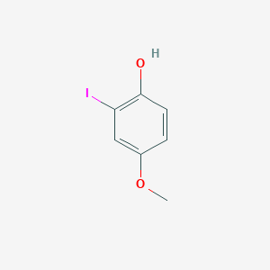 molecular formula C7H7IO2 B1280454 2-Iodo-4-methoxyphenol CAS No. 312534-71-7