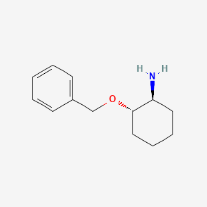 molecular formula C13H19NO B1280493 (1S,2S)-2-(苄氧基)环己胺 CAS No. 216394-07-9