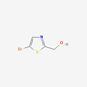molecular formula C4H4BrNOS B1280497 (5-溴噻唑-2-基)甲醇 CAS No. 911052-85-2