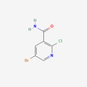 molecular formula C6H4BrClN2O B1280506 5-溴-2-氯烟酰胺 CAS No. 75291-85-9