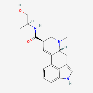 Ergoline-8-carboxamide, 9,10-didehydro-N-(2-hydroxy-1-methylethyl)-6-methyl-, (8beta)-