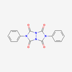 2,6-Diphenyl-1H,5H-(1,2,4)triazolo(1,2-a)(1,2,4)triazole-1,3,5,7(2H,6H)-tetrone