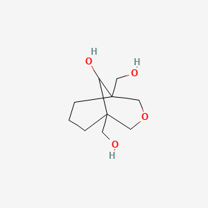 1,5-Bis(hydroxymethyl)-3-oxabicyclo(3.3.1)nonan-9-ol