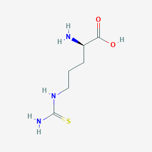 (2R)-2-amino-5-(carbamothioylamino)pentanoic acid