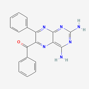 Methanone, (2,4-diamino-7-phenyl-6-pteridinyl)phenyl-