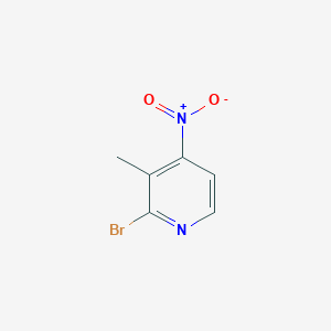 molecular formula C6H5BrN2O2 B1280534 2-溴-3-甲基-4-硝基吡啶 CAS No. 79055-55-3