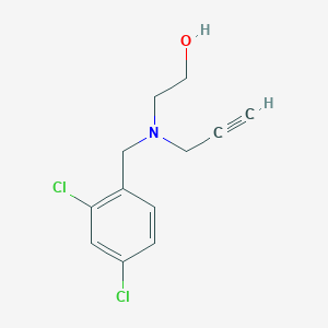 N-(2-Hydroxyethyl)-N-propargyl-2,4-dichlorobenzylamine