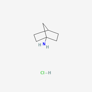 molecular formula C7H14ClN B1280537 双环[2.2.1]庚烷-1-胺盐酸盐 CAS No. 75934-56-4