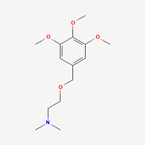 Ethylamine, N,N-dimethyl-2-((3,4,5-trimethoxybenzyl)oxy)-