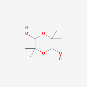 3,3,6,6-Tetramethyl-1,4-dioxane-2,5-diol