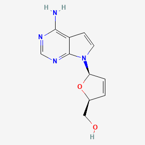 7-Deaza-2',3'-didehydrodideoxyadenosine