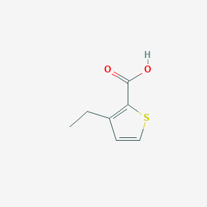 molecular formula C7H8O2S B1280548 3-乙基噻吩-2-羧酸 CAS No. 74965-84-7