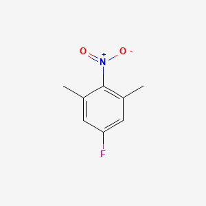 molecular formula C8H8FNO2 B1280551 5-氟-1,3-二甲基-2-硝基苯 CAS No. 315-12-8