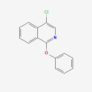 4-Chloro-1-isoquinolinyl phenyl ether