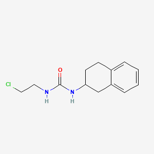 1-(2-Chloroethyl)-3-(1,2,3,4-tetrahydro-2-naphthyl)urea