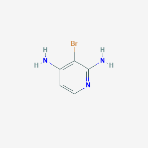 molecular formula C5H6BrN3 B1280561 3-Bromopyridine-2,4-diamine CAS No. 72921-94-9