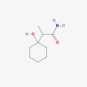 2-(1-Hydroxycyclohexyl)propanamide