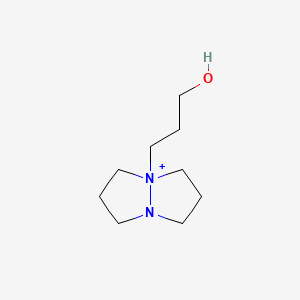 3-Hexahydro-1H-4lambda(5)-pyrazolo(1,2-a)pyrazol-4-yl-1-propanol