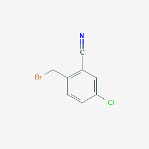 B1280578 2-(Bromomethyl)-5-chlorobenzonitrile CAS No. 50712-69-1