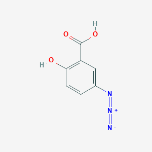 B1280583 5-Azido-2-hydroxybenzoic acid CAS No. 99223-29-7