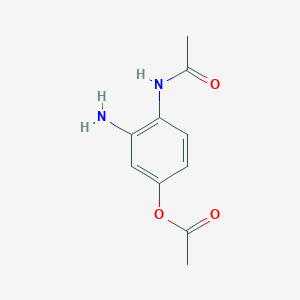 (4-Acetamido-3-aminophenyl) acetate