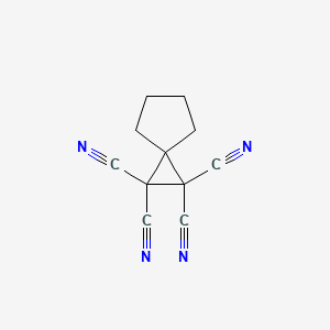 Spiro(2.4)heptane-1,1,2,2-tetracarbonitrile