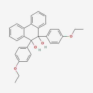 9,10-Bis(4-ethoxyphenyl)-9,10-dihydrophenanthrene-9,10-diol