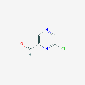 B1280605 6-Chloropyrazine-2-carbaldehyde CAS No. 874114-34-8