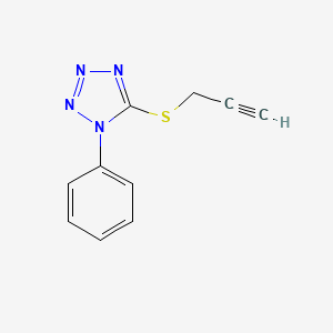 1-Phenyl-1H-tetraazol-5-yl 2-propynyl sulfide