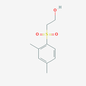 molecular formula C10H14O3S B12806201 2,4-Dimethylphenylsulfonylethanol 