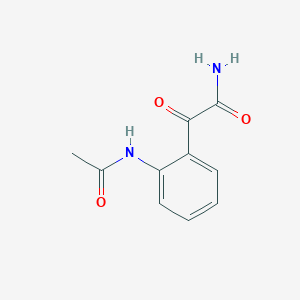 2-(2-Acetamidophenyl)-2-oxoacetamide