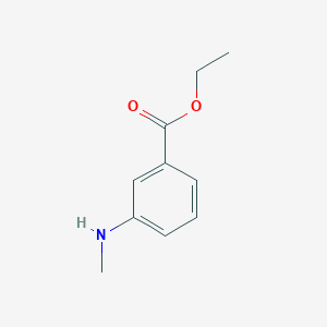 B1280625 Benzoic acid, 3-(methylamino)-, ethyl ester CAS No. 192632-34-1