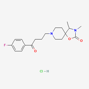 8-(3-(4-Fluorobenzoyl)propyl)-3,4-dimethyl-2-oxo-3,8-diaza-1-oxaspiro(4,5)decane HCl