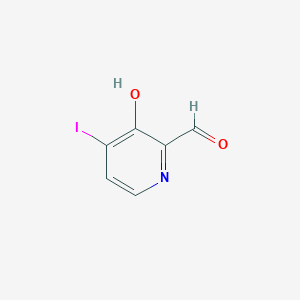 3-Hydroxy-4-iodopyridine-2-carbaldehyde