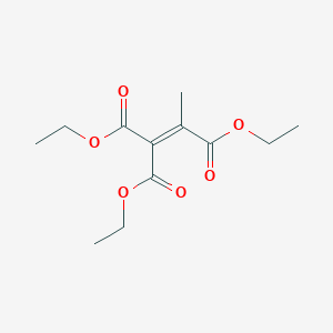 molecular formula C12H18O6 B12806583 Triethyl prop-1-ene-1,1,2-tricarboxylate CAS No. 30313-07-6