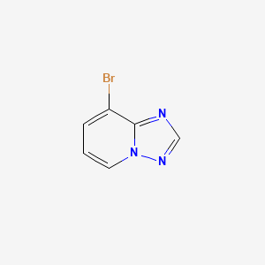 molecular formula C6H4BrN3 B1280659 8-溴-[1,2,4]三唑并[1,5-a]吡啶 CAS No. 868362-18-9