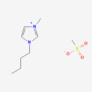 molecular formula C9H18N2O3S B1280661 1-丁基-3-甲基咪唑甲磺酸盐 CAS No. 342789-81-5