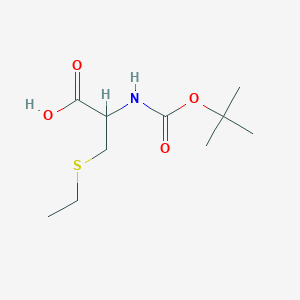 molecular formula C10H19NO4S B12806610 Boc-L-Cys(Et)-OH 