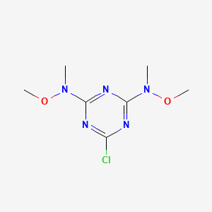 2-Chloro-4,6-bis(methoxy(methyl)amino)-1,3,5-triazine