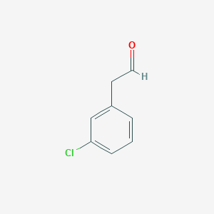 molecular formula C8H7ClO B1280674 2-(3-氯苯基)乙醛 CAS No. 41904-40-9