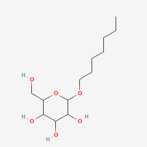 molecular formula C13H26O6 B12806791 Heptyl D-glucoside CAS No. 100231-64-9