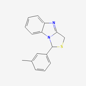 1-(3-Methylphenyl)-3H-[1,3]thiazolo[3,4-a]benzimidazole