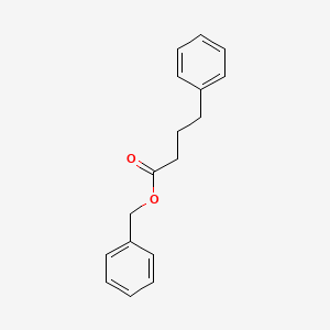 molecular formula C17H18O2 B1280685 Benzenebutanoic acid, phenylmethyl ester CAS No. 77100-93-7