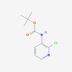 molecular formula C10H13ClN2O2 B1280687 tert-Butyl (2-chloropyridin-3-yl)carbamate CAS No. 209798-48-1